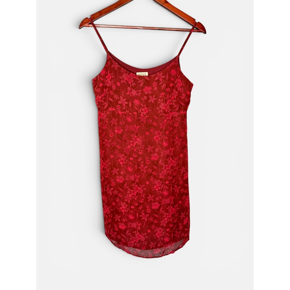 Vintage Ann Taylor LOFT Slip Dress Whimsigoth Witchy Y2K Fairy 90s | Size 4